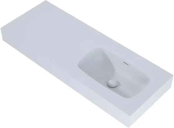 Раковина  Elita Dimple 120Cm Marmur Stone Matt 168877 Киев