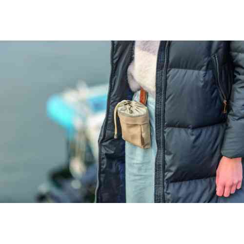 Сумка Trixie BE NORDIC для лакомства диаметр 10х14 см песочная. Киев