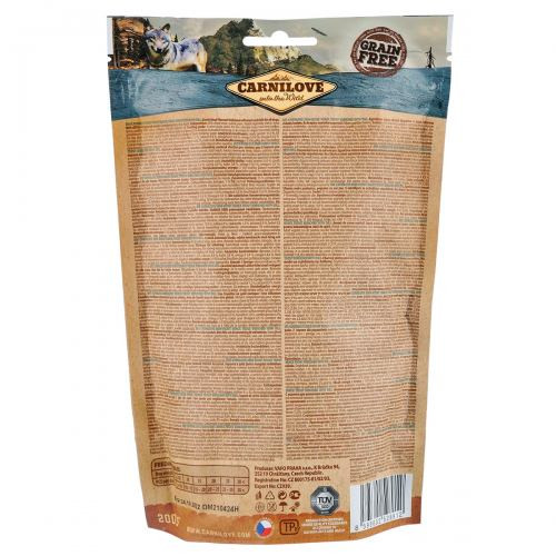 Лакомство Carnilove Dog Semi Moist Snack Trout with Dill для собак с форелью и укропом 200 г Киев - изображение 3