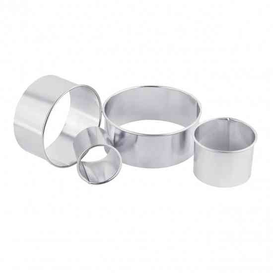 Металеві форми для оформлення страв кільця 4 шт Вінниця