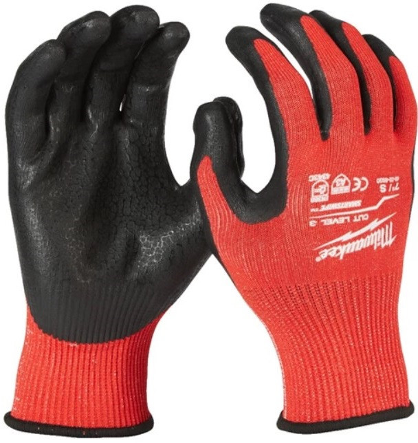 Рукавиці робочі MILWAUKEE з опором порізам 3 рівня, 11/XXL Одеса - фото 1