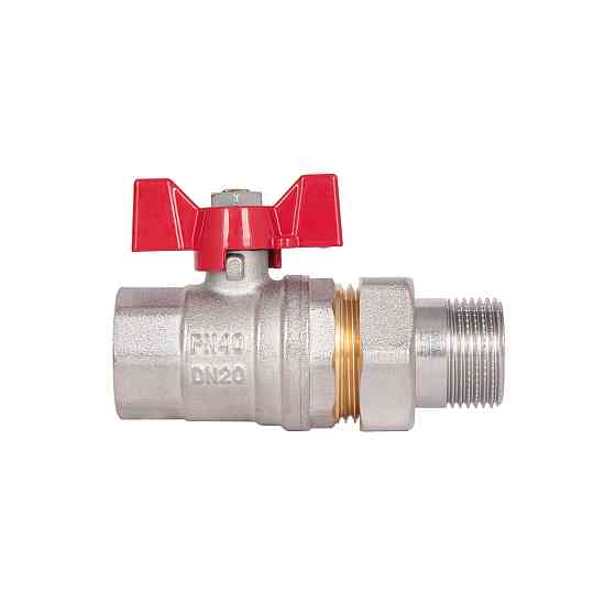 Кран кульовий "Американка" Thermo Alliance Standart прямий 3/4" ВЗ SD220W20 Київ