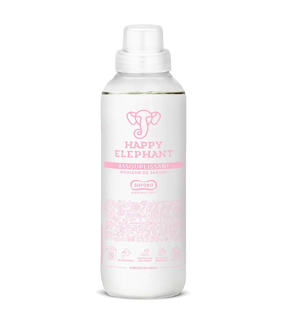 Кондиціонер для білизни з сакурою Happy Elephant 750 мл Київ - фото 1