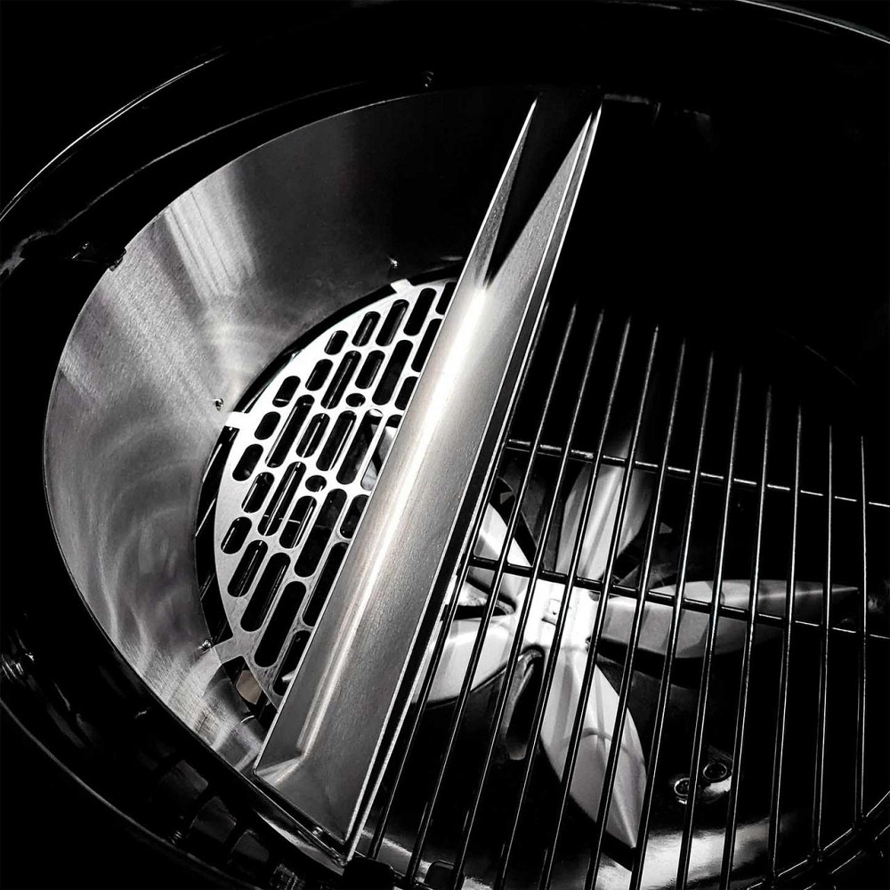 Вугільний гриль Slow and Sear Black Editionl Kettle Grill 57 см + кошик Deluxe SNS-KET-BK Код: 013614 Рівне - фото 8
