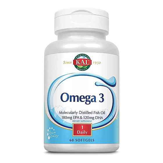 Омега-3 KAL Omega 3 1000 мг 60 капсул Київ