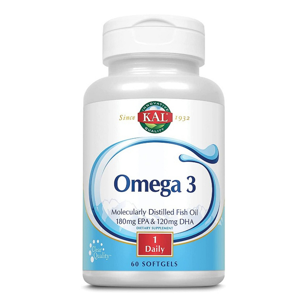 Омега-3 KAL Omega 3 1000 мг 60 капсул Київ - фото 1
