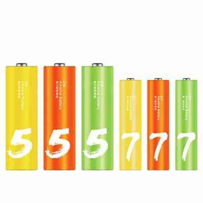 Батарейка ZMI AA ZI5 * 12 + AAA ZI7 * 12 Rainbow batteries set (Ф16358) Вінниця