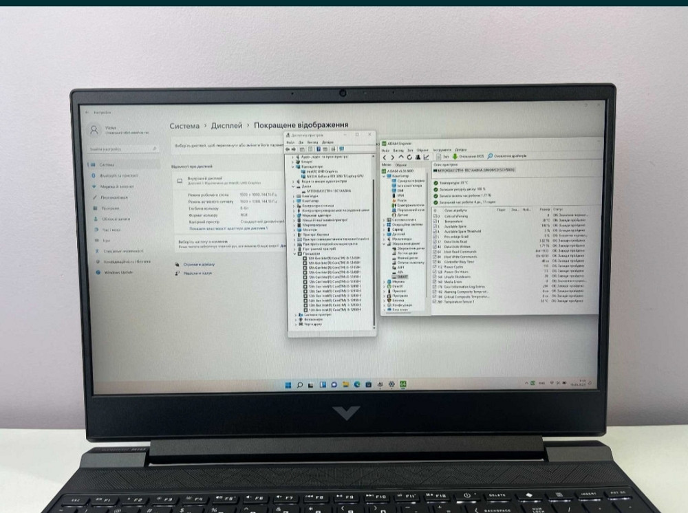 HP Vistus i5-12450H PTX 3050Ti 4Gb 144Hz RAM 15Gb SSD 512Gb. Київ - фото 8