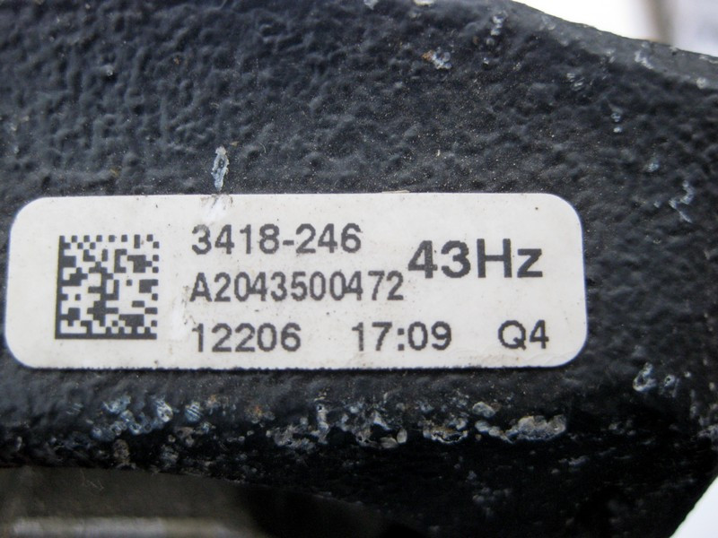 Mercedes-Benz  A2043500472 Права опора заднього редуктора C-Class W204 E-Class W212 C207 GLK X204 Одеса - фото 3