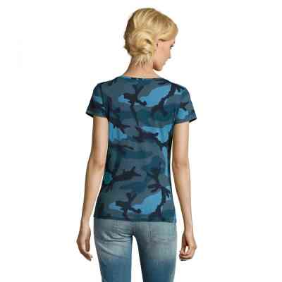 Футболка Sol's Camo women синій камо S (01187536S) Вінниця