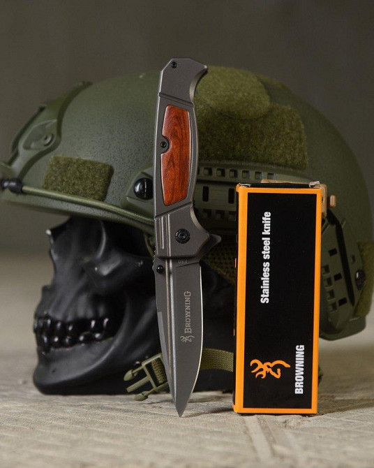 Ніж складань Browning wood ВТ4791 Одеса - фото 1