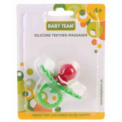Прорезыватель Baby Team масажер силиконовый Малинка (4007) Винница
