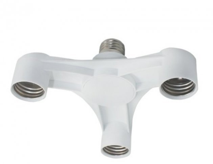 Патрон трійник Е27-3хЕ27 Харків - фото 2