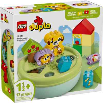 Конструктор LEGO DUPLO My First Сортувальник фігур: будинок для цуценят (10441) Вінниця