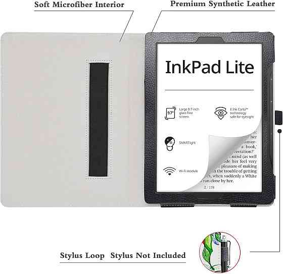 Чохол-книжка для Pocketbook InkPad Lite 9,7 дюйма Дніпро