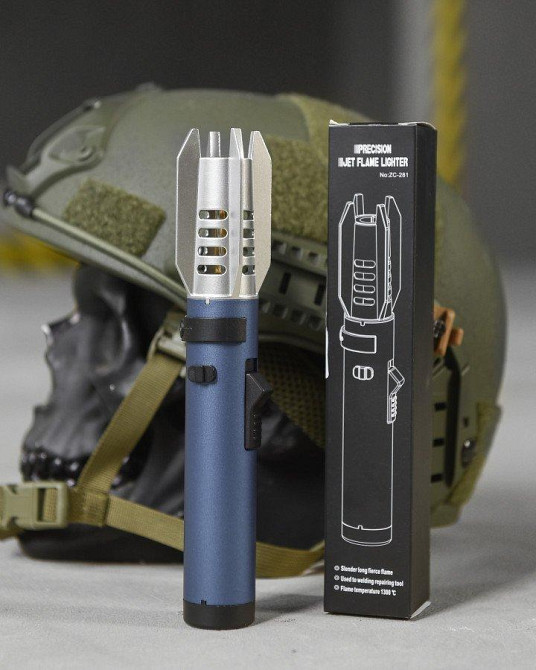 Вітрозахисний пальник, газова запальничка з турбонаддувом, ВТ3720 Одеса - фото 1