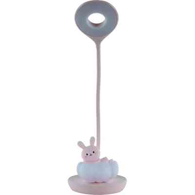 Настольная лампа Kite Cloudy Bunny LED с аккумулятором, розовая (K24-493-1-2) Винница