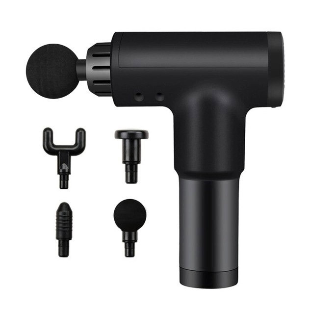 Аккумуляторный массажер для икр Fascial Gun KH-320, Вибрационный массажер ручной, Масажер для поясницы BV-54 Львов - изображение 16