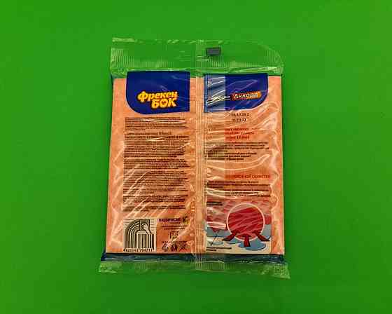 Губчатая влагопоглощающая салфетка из натуральной целлюлозы для уборки  "Фрекен Бок Аккорд" 3шт (1 пачка) Харків