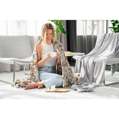 Плед Ardesto Flannel корги, 160х200 см (ART0109PB) Винница - изображение 9