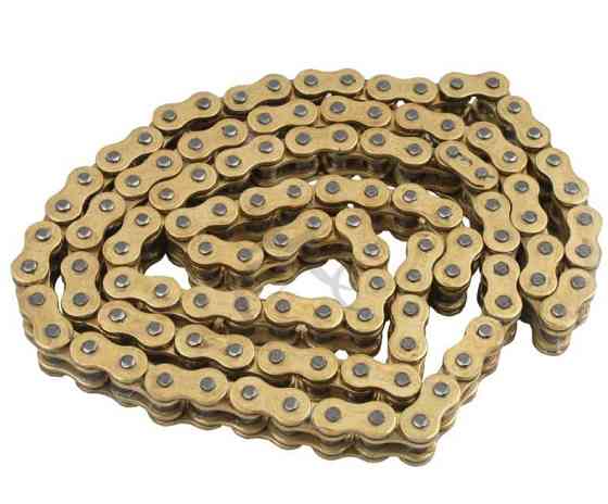 Ланцюг 520-104H Ямаха, мотоцикл Ліфан, ІЖ, моторолер Мураха (жовта) Мукачево