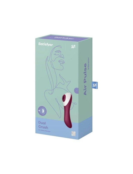 Вакуумний стимулятор Satisfyer Dual Crush Sex Aura Київ - фото 4