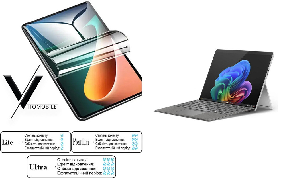 Полиуретановая пленка HyperClear Guard для Microsoft Surface 11 Pro Copilot+ Киев - изображение 1