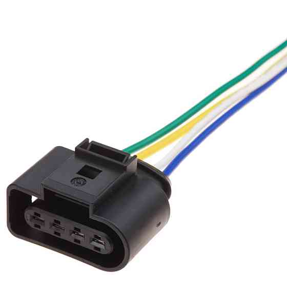 Роз'єм конектор с проводом, 4-кон., 8К0973724, VAG Германия, Франция, Германия Багато Audi, Bugatti, Porsche, Seat, Skoda, VW Київ