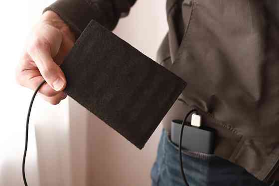 Грілка кишенькова від Power Bank ТРІО 05001 5В, 10х15 см, чорна Вінниця