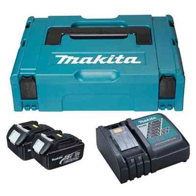 Аккумулятор к электроинструменту Makita набор LXT (BL1830x2, DC18RC, Makpac1) (197952-5) Винница