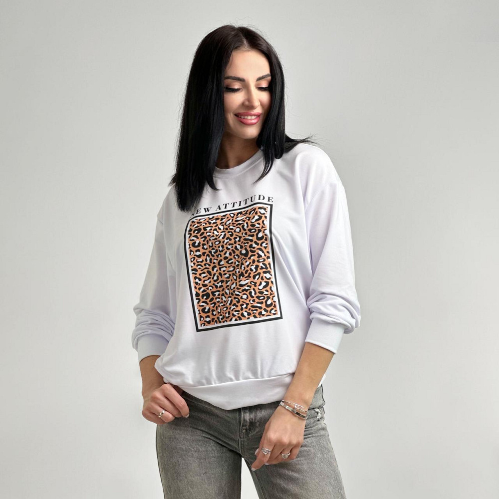 Женский демисезонный свитшот 