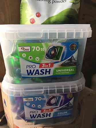 НОВИНКА Капсули PRO WASH 3в1 Київ