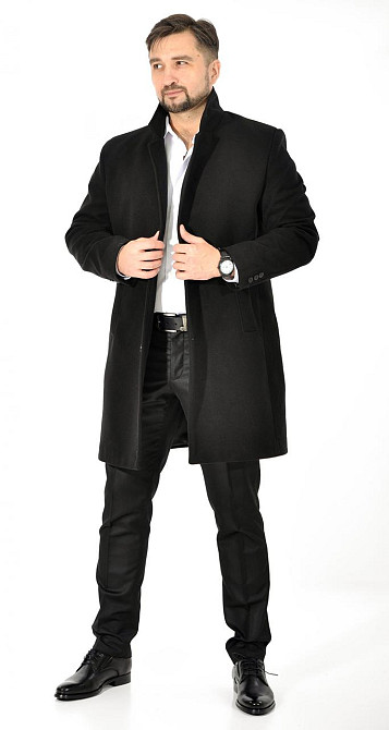 Класичне чоловіче кашемірове пальто Київ - фото 6