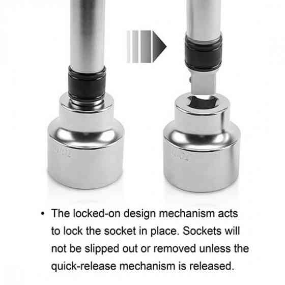 Подовжувач 3/4", 200 мм з фіксацією CABA2408 Toptul Винница