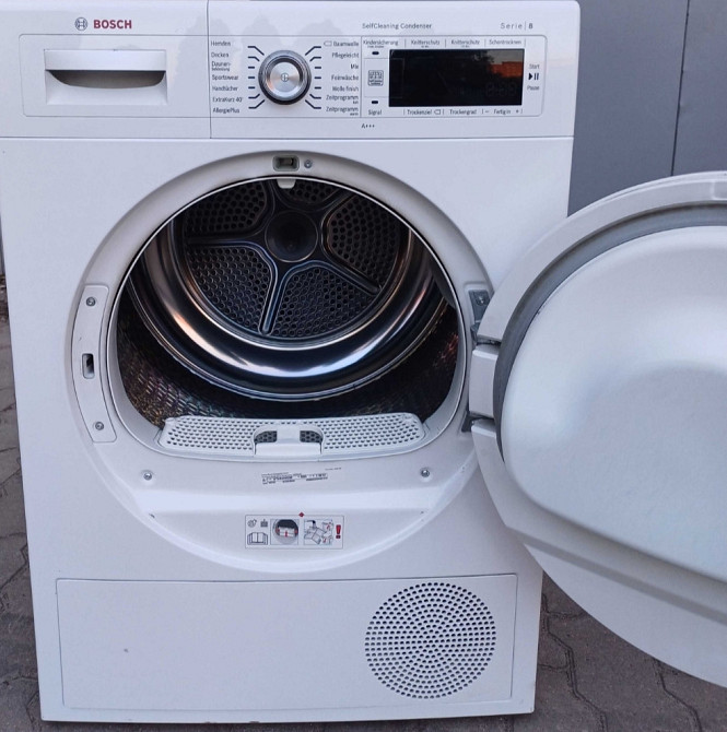 Сушильная машина для одежды с теплым Насосом: Bosch WTW845WO Киев - изображение 3