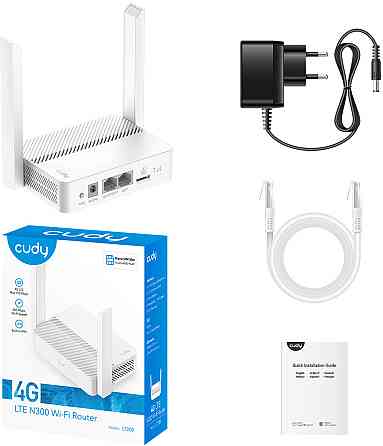 Маршрутизатор Cudy LT300, N300 Wi-Fi 4G LTE Cat4  Mini Router Вінниця
