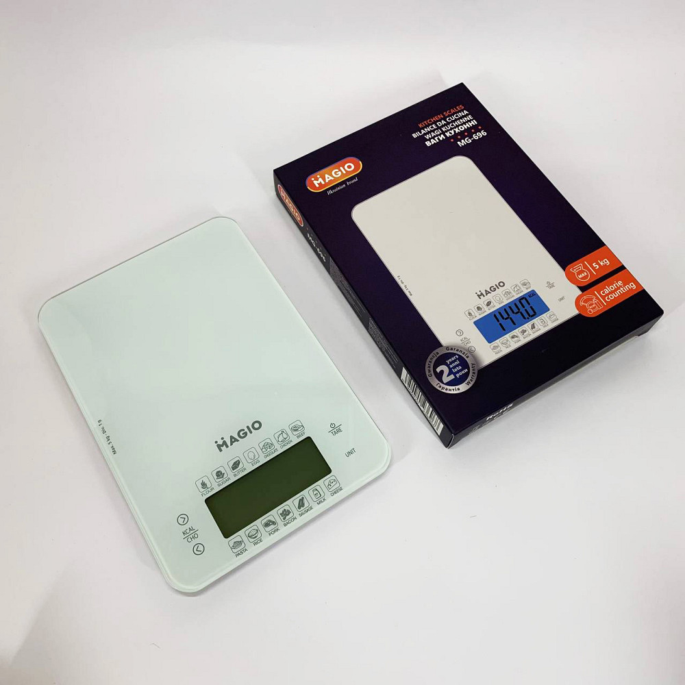 Весы кухонные аккумуляторные, Электрические кухонные весы Компактные и удобные для кухни UG-23 Львов - изображение 3