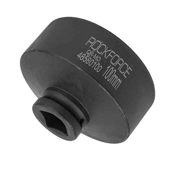 Головка ударна 100 мм 6-гранна, 1" ROCKFORCE RF-48580100 Одеса