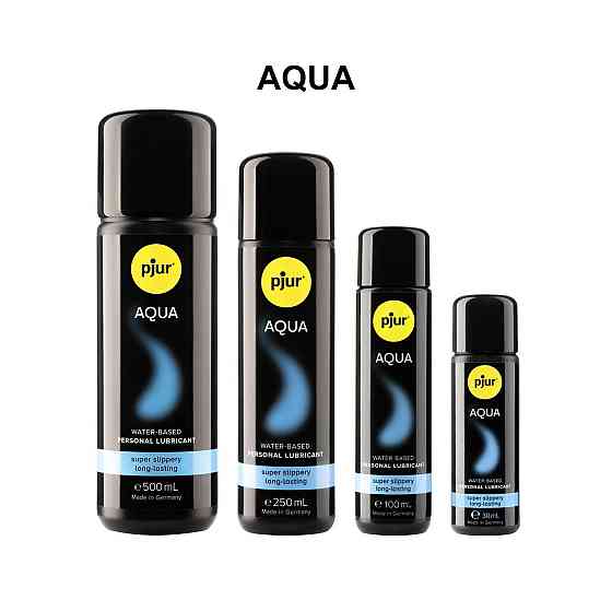 Лубрикант на водной основе pjur Aqua 30 мл, эффект бархатистой кожи без прилипания Sex Aura Киев