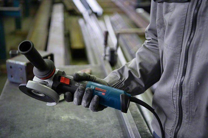 Професійна болгарка Bosch GWS 14-125 S : 1400 Вт, диск 125мм, з регулюванням обертів Київ - фото 3