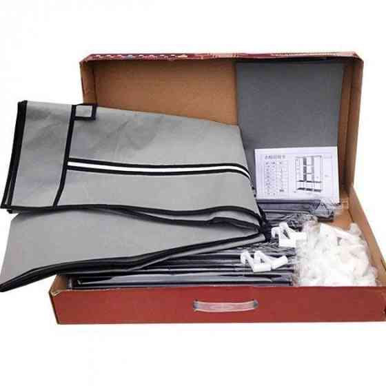 Практична шафа для речей та взуття WARDROBE, Шафа тканинна складна для дому, Зручний органайзер в шафу CG-75 Львів