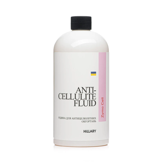 Рідина для антицелюлітних ензимних обгортань Anti-cellulite Bandage Zymo Cell Fluid Hillary 500 мл Київ - фото 2