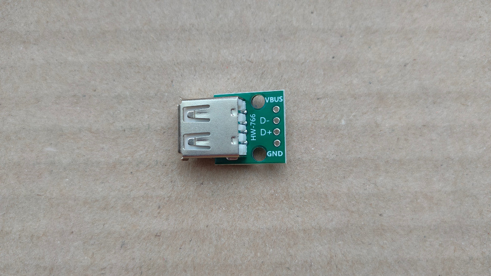 Разъем Usb типа A (мама) на плате Київ - фото 5