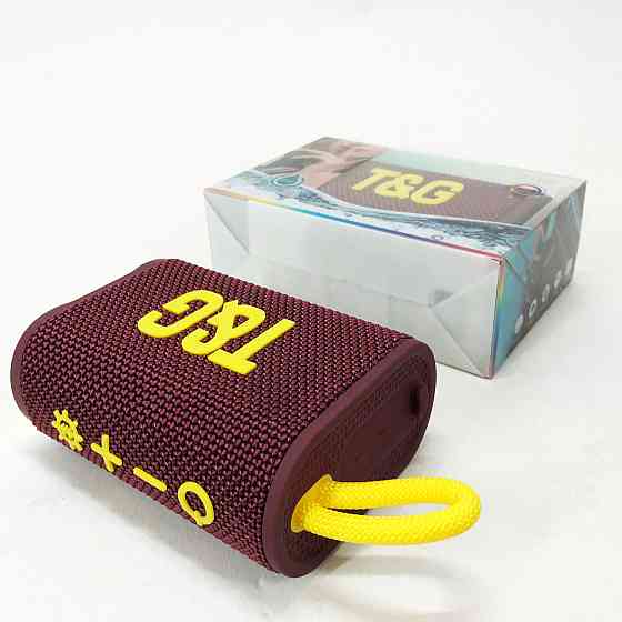 Колонка на акумуляторі маленька TG396, Bluetooth колонка з вбудованим світлодіодним підсвічуванням TA-91 Івано-Франківськ