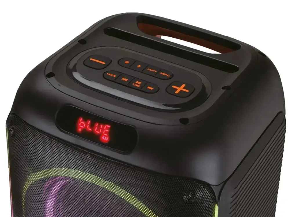 Акустична переносна колонка ZXX-5502 800Вт 1x8" 285х270х365мм TWS/FM/USB/TF/BT/LED/MIC Одеса - фото 4