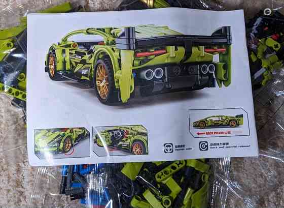 Конструктор машинки Technic - Lamborghini , Bugatti, Mercedes, Camaro. Київ