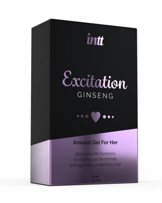 Збуджуючий гель для жінок - Intt Excitation Ginseng, 15 мл Sex Aura Київ - фото 3