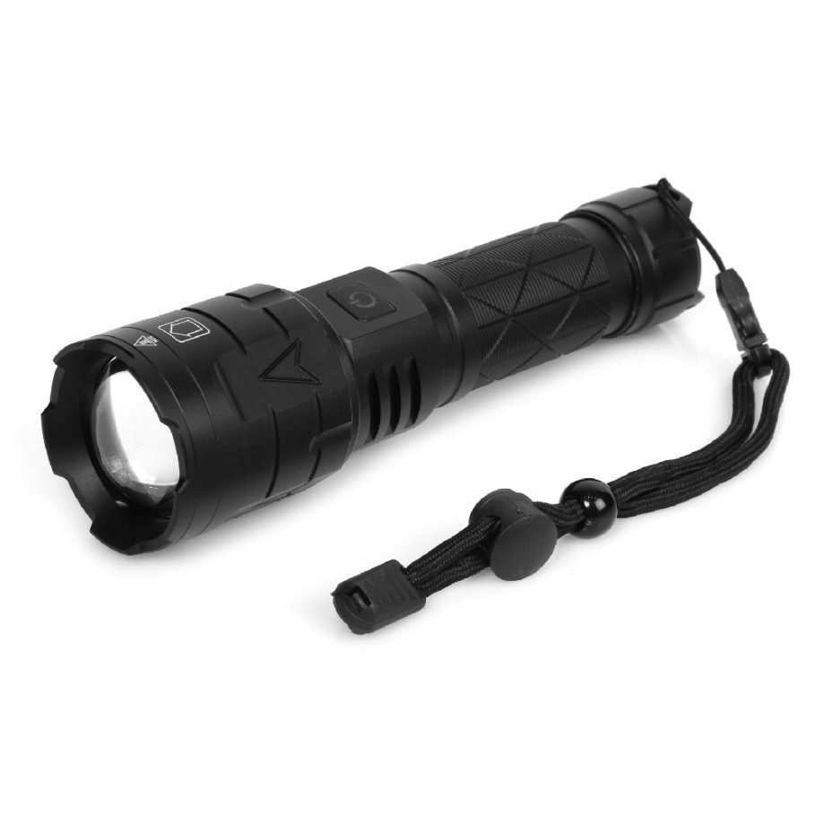 Фонарик тактический аккумуляторный WATTON WT-604, карманный фонарь с USB зарядкой и функцией Powerbank Каменец-Подольский - изображение 5