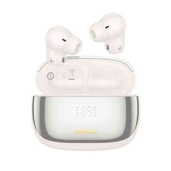 Беспроводные наушники HOCO EQ20 Rhyme true wireless ANC+ENC noise reduction BT headset Milky White Киев