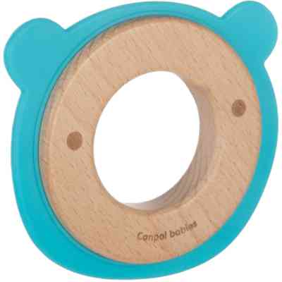 Прорезыватель Canpol babies деревянно-силиконовая Медвежонок Бирюзовая (80/304) Винница